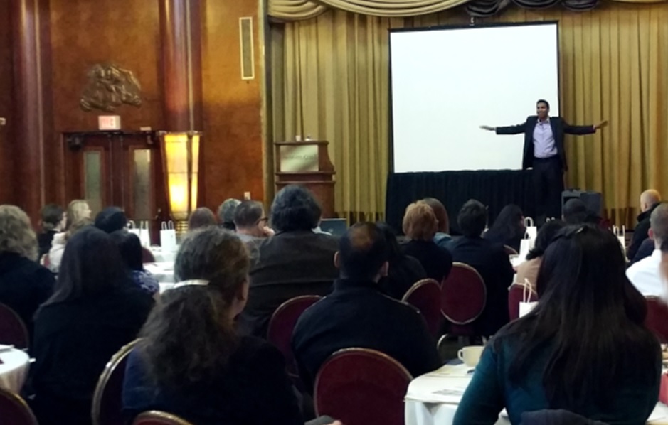 Keynote motivational speaker at Long Beach